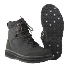 Non-slip Quick Drainage Fly Fishing Wading Boots with Nail Rubber Sole